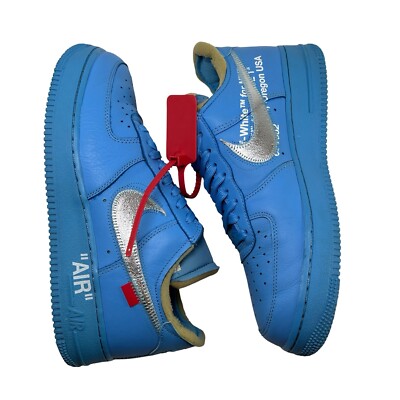 Off White x Nike Air Force 1 Low '07 MCA University Blue