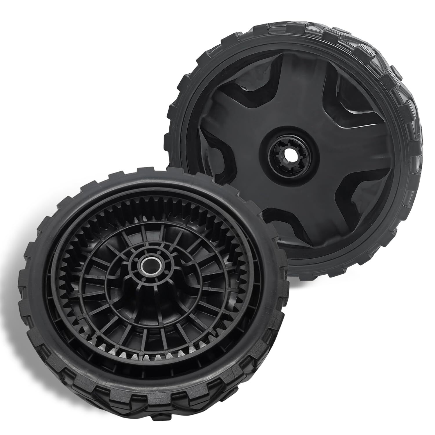 Sanbaiyi 2pcs 634-05040 8 x 2-Inch Lawn Mower Wheels for MTD Original Equipment