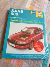 Saab 900 Turbo 1993-1998 Haynes Workshop Manual NEW SWEDISH LANGUAGE FREE P&P