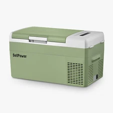 21QT Portable Car Freezer Fridge 12V Refrigerator Camping Truck Electric Cooler