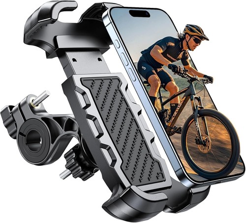 Versatile 360° Rotatable Phone Mount - Fits Smartphones on Motorcycles & Bikes - Picture 3 of 9