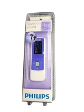 Philips GoGear Mix Purple 4 GB USB Digital Media Player Sealed 2011