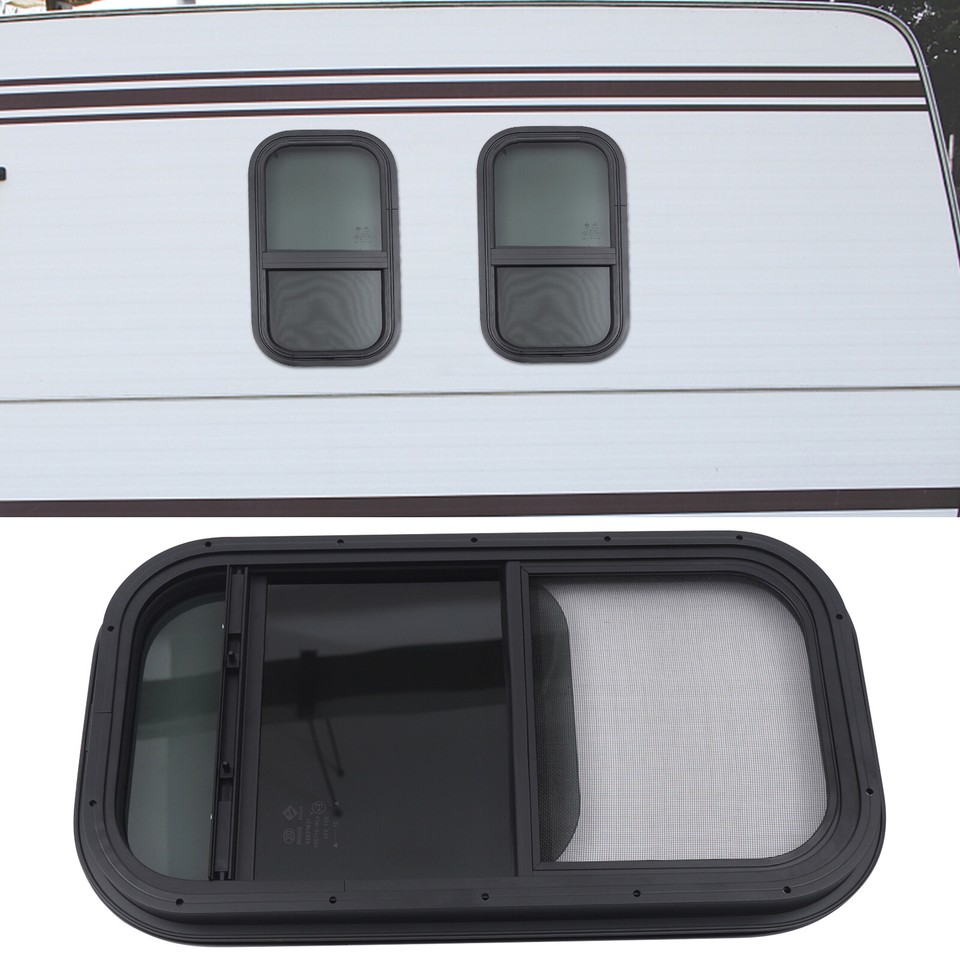 12 Width X 36 Height Vertical Slider RV Window Cargo Trailer W/ Screen - Foto 7