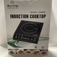 Duxtop LCD 1800W Portable Induction Cooktop w...