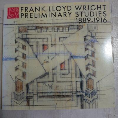 FRANK LLOYD WRIGHT PRELIMINARY STUDIES Vol.9 1889-1916 FRANK LLOYD WRIGHT PRELIMINARY STUDIES Vol.9 1889-1916