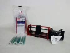 3M 08116 PANEL BONDING ADHESIVE W/ 8571 APPLICATOR!  EXTRA 6 MIXING NOZZLES!