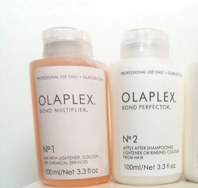 Olaplex No.1 & No.2 Set: 100ml Professional Bond Repair Duo Salon Treatment