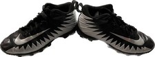 Botines Nike Fast Flex Alpha negros y plateados juveniles talla: 5,5 Y