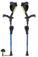 Ergobaum Kids Crutches Shock Absorbing Ergonomic Forearm 3'1- 5' Blue Ergobaum Kids Crutches Shock Absorbing Ergonomic Forearm 3'1- 5' Blue