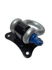 Produktbild - Schäkelhalter aus Stahl mit 4,75 To Schäkel Offroad Zubehör, ATV-Schäkel