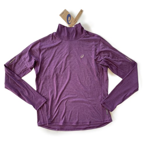 Chemise de course à manches longues Asics Metarun col simulé top LS running jogging femmes