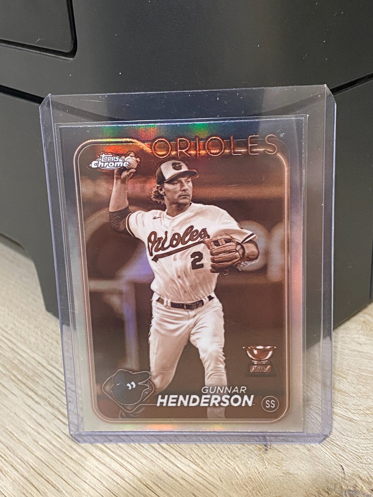 2024 Topps Chrome #36 Gunnar Henderson Sepia Refractor