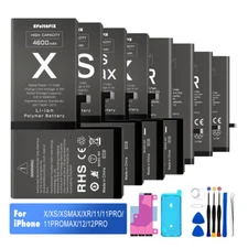 OEM Replacement Internal Battery For iPhone X XS XR 11 12 Pro MAX High Capacity