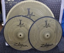 Zildjian 18" L80 Low Volume Crash/Ride + 13" HI Hat (LV38 Set)
