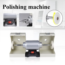 3000RPM Dental Polishing Lathe Machine Double Top Electric Grinder Polisher 550W