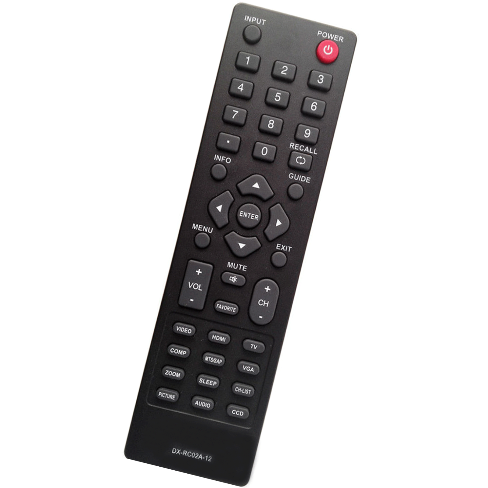 Ricambio Telecomando Dynex Telecomando TV Originale DYNEX DX-RC02A-12 - Compatibile Con La Maggior Parte Dei TV DYNEX (1997-2021) Telecomando TV Dynex DX-RC02A-12 - Foto 10