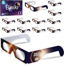 Solar Eclipse Glasses CE and ISO Certified Direct Sun Viewing 12 Packs
