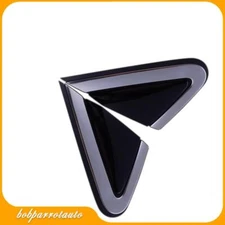 Pair Front Mirror Corner Triangle Cover Trim LH & RH Fit 13-19 Nissan Sentra
