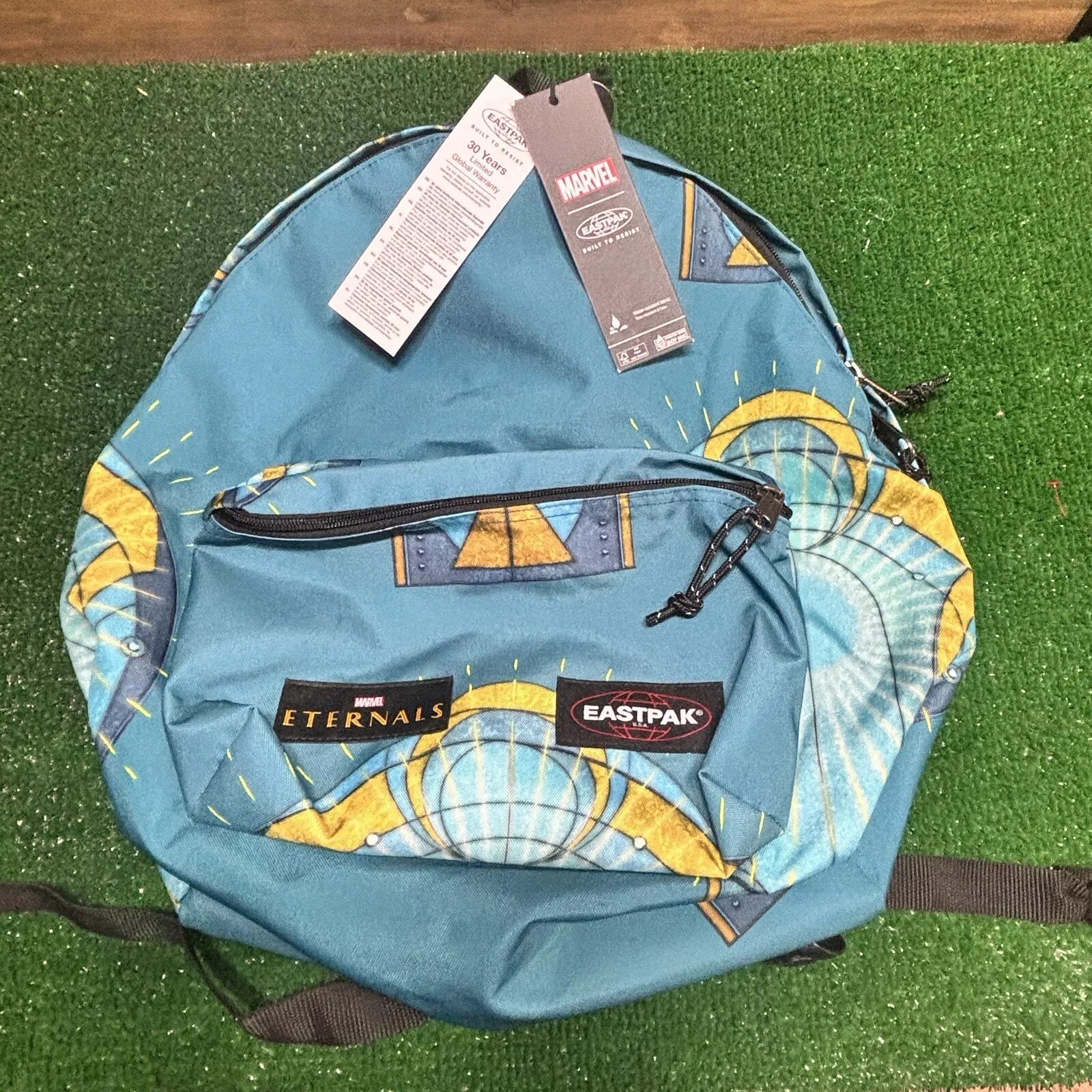 Mochila acolchada para adultos EASTPAK EK620 Pak'r Marvel Eternals Aqua
