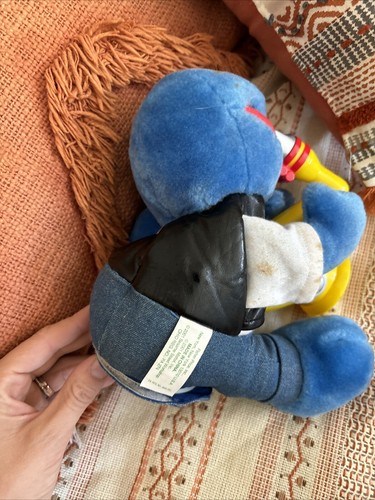 Tyco 2001 Rock & Roll Grover Plush Toy Animated Saxophone Musical Sesame Street - Picture 5 of 7