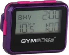 Gymboss Interval Timer and Stopwatch - Violet/Pink Metallic Violet / Pink 