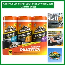 90 Count Car Interior Value Pack: Cleaning Wipes for Ultimate Protection