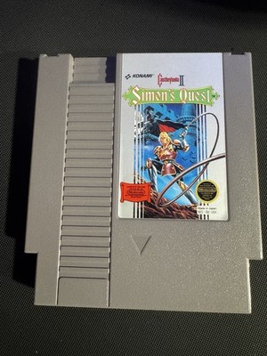 Castlevania II: Simon's Quest Nintendo NES, 1988, Tested Good Condition