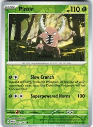 Pinsir 003/167 Twilight Masquerade Reverse Holo Common