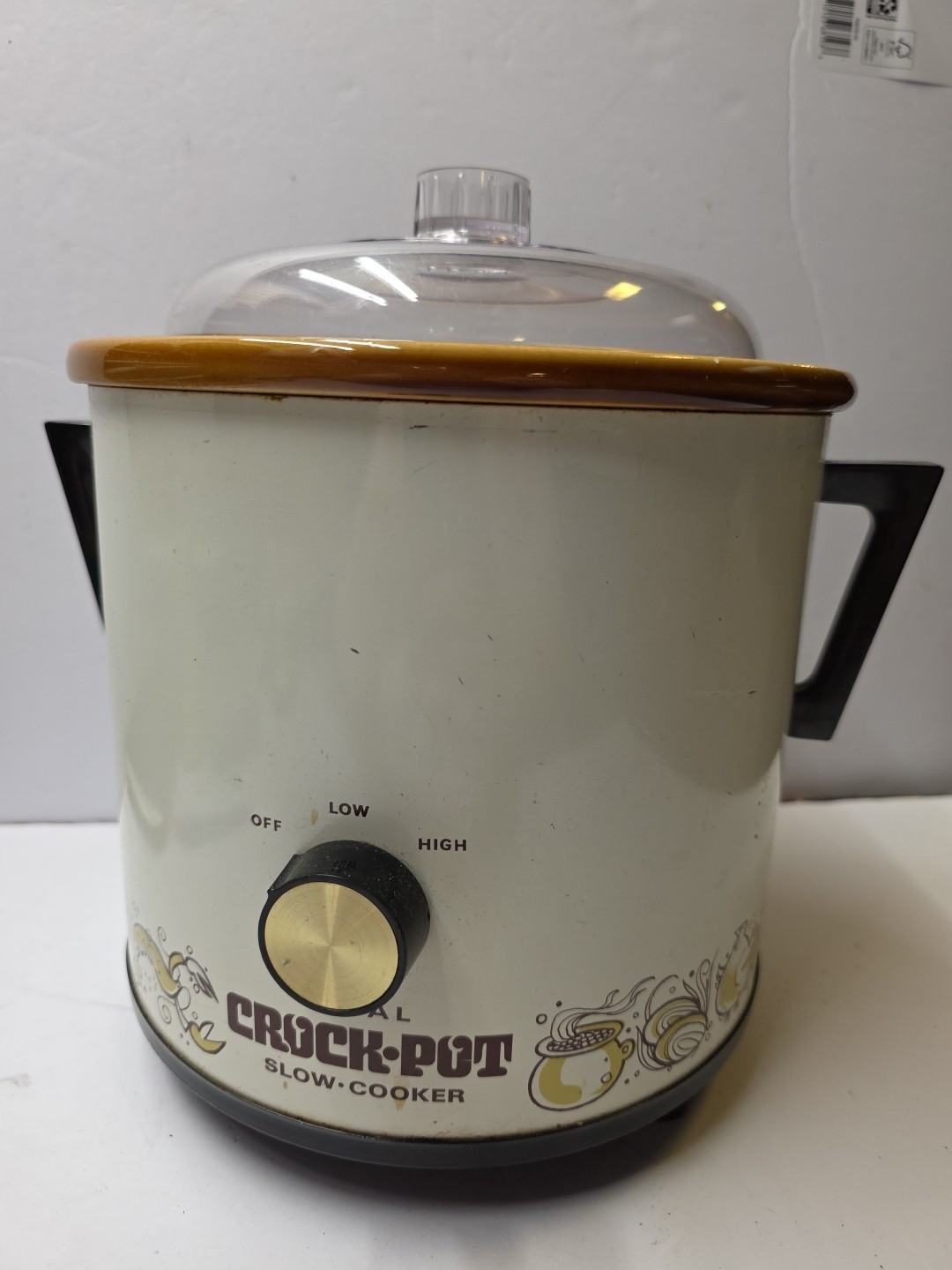 Vintage Rival Crock Pot. Slow Cooker Works