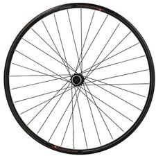 28" VTC front wheel with black rim lock Mach1 M820 Shimano Acera M3050 disc hub