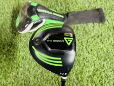 VERTICAL GROOVE GOLF Driver 10.5°, Stiff Flex ALDILA NVS 65g, Men