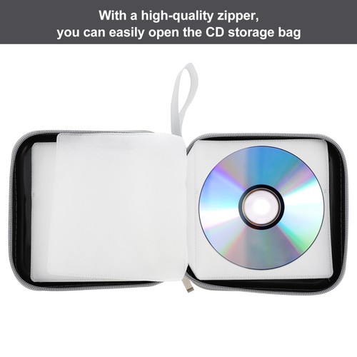 40 Capacity CD Package/DVD Storage Box Case for Car Holder Pouch Disc Bag - 第 5/12 張圖片