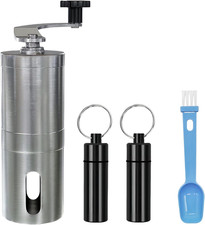 Home Goods Pill Crusher Adjustable Grinder Stainless Steel Pill Grinder - Large