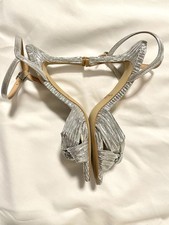 Jewel Badgley Mischka Womens HYDEE Metallic Open toe Heels Sz. 7