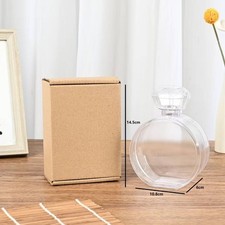 1x Bouteille Décorative En Acrylique Transparent Pour Parfum Art Floral Séché