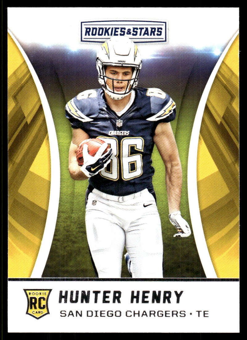 Hunter Henry 2016 Panini Rookies & Stars #166 Chargers NFL READ FREE SHIPPING