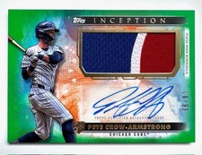 2024 Topps Inception - Pete Crow-Armstrong Autographed Patch /99 #APC-PC