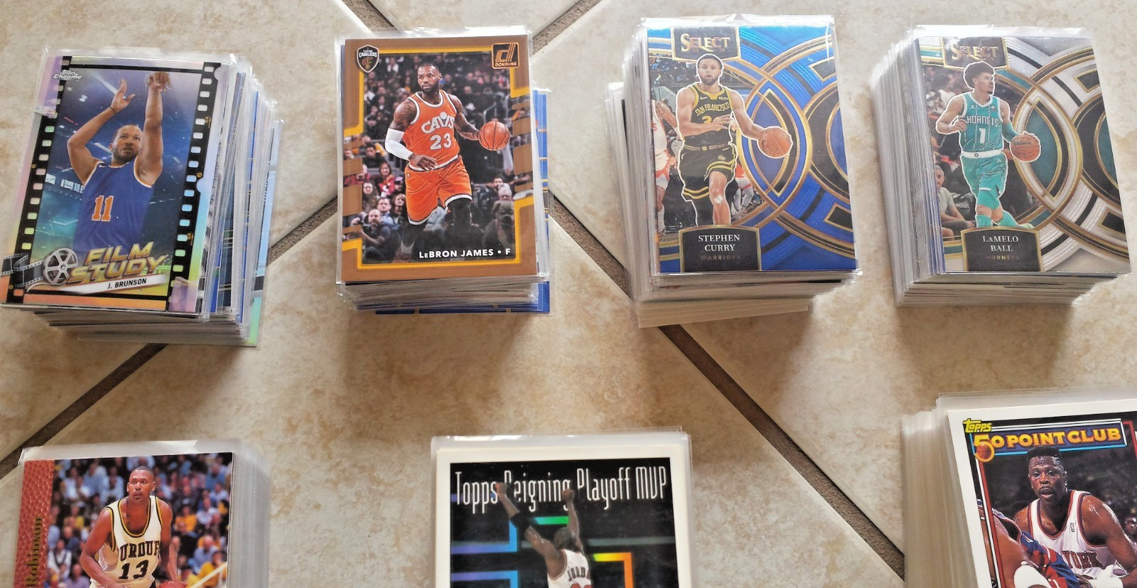 HUGE AUTO, GAME USED, ROOKIE, BASKETBALL CARD LOT!! LOADED!!! view 8