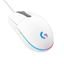 ORIGINAL Logitech Accessori per computer Bianco 910-005797 G203 Gaming Maus USB,
