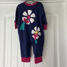 Vintage Carters Romper Color Block Flower 24 Months 90 s Baby Girl Outfit