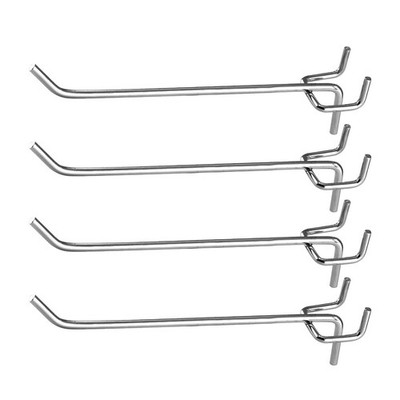 Jiozermi 50 Pcs Pegboard Hooks 6 Inch