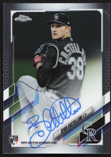 2021 Topps Baseball Chrome Ryan Castellani Rookie Autographs #RA-RC RC Auto