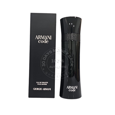 Giorgio Armani Code 2.5 oz / 75 ml Eau De Toilette Spray