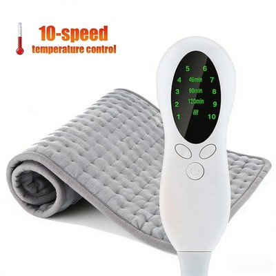 Electric Heated Pad 24'' 10 Temperature Settings Back Pain Leg Cramps