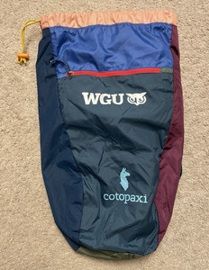 Cotopaxi Luzon Del Dia 18L Daypack Nylon Drawstring, Padded Straps, WGU
