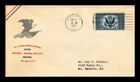 Dr Jim Stamps Fdc Air Mail Special Delivery 1934 Chicago To Mount Rainier