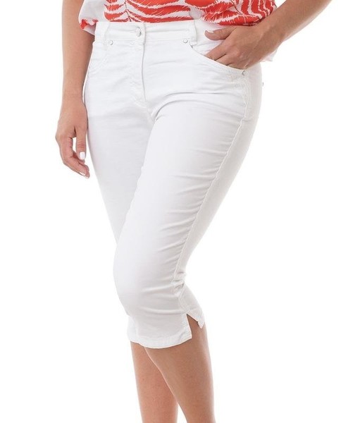 Women Betty Barclay Shorts White Cotton S