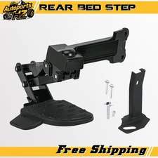 Retractable Rear Bed Step Bumper Bedstep For 2019-2024 Ram 2500 3500 82215842AE