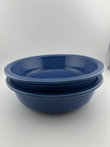 Fiesta Ware HLC Lapis Blue Classic Rim 6 7/8 Inch Cereal Bowl 19 OZ - Picture 1 of 8