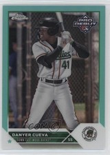 2023 Topps Pro Debut Chrome Aqua Refractor 41/75 Danyer Cueva #PDC-2 13w8